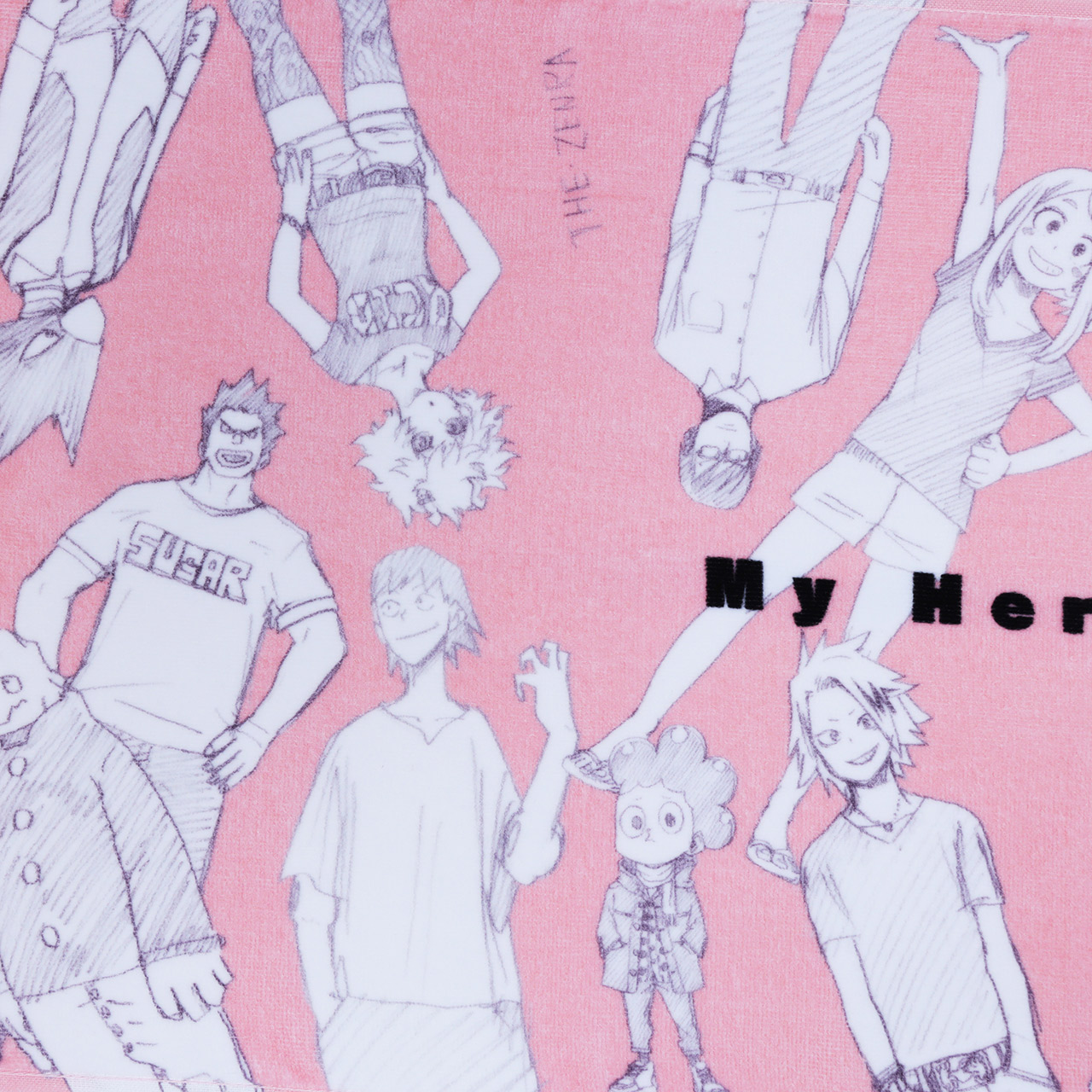 フェイスタオル PINK