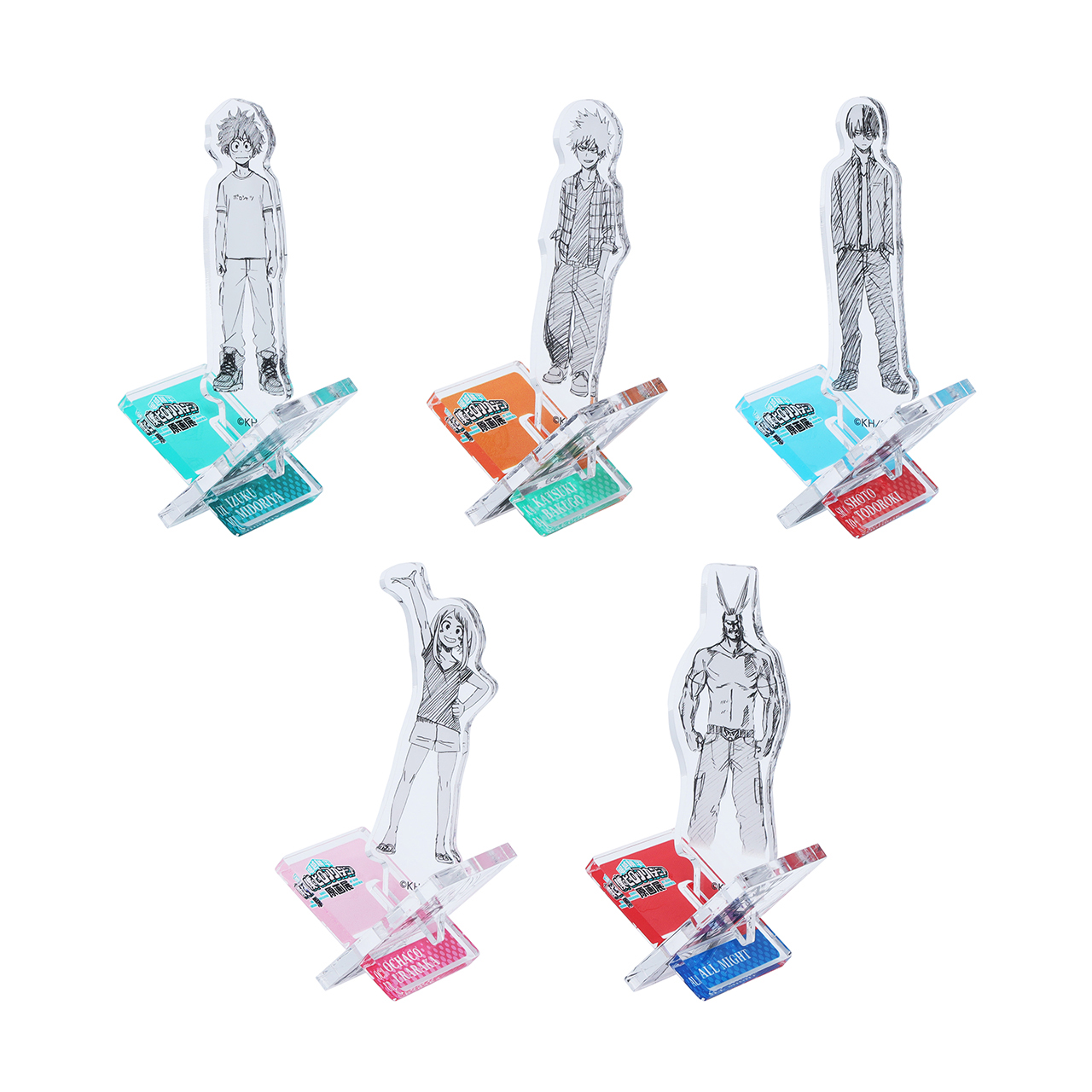 アクリル“X”フィギュアコレクション（全20種／ランダム1種入り） 