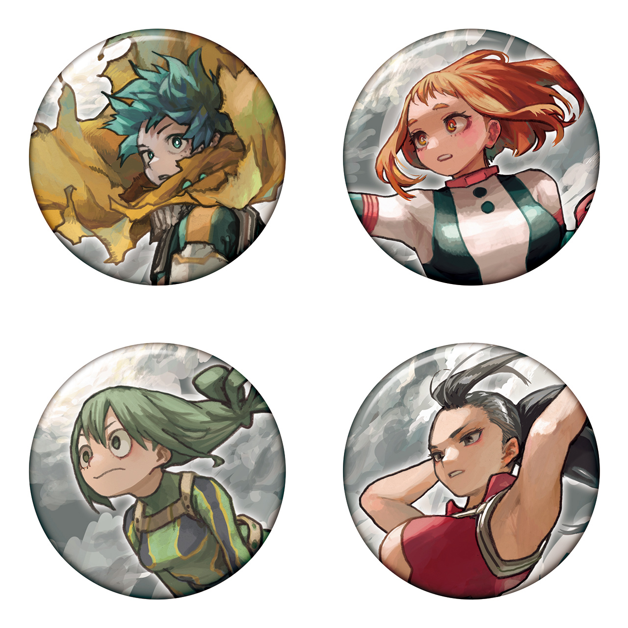 コレクション缶バッジ　KEY VISUAL HEROES VS VILLAINS EXTREME（全16種／ランダム1種入り） 