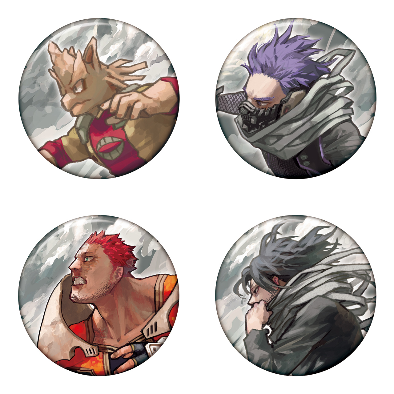 コレクション缶バッジ　KEY VISUAL HEROES VS VILLAINS EXTREME　全種セット（全16種入り） 