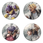 コレクション缶バッジ　KEY VISUAL HEROES VS VILLAINS SUPREME（全16種／ランダム1種入り） 