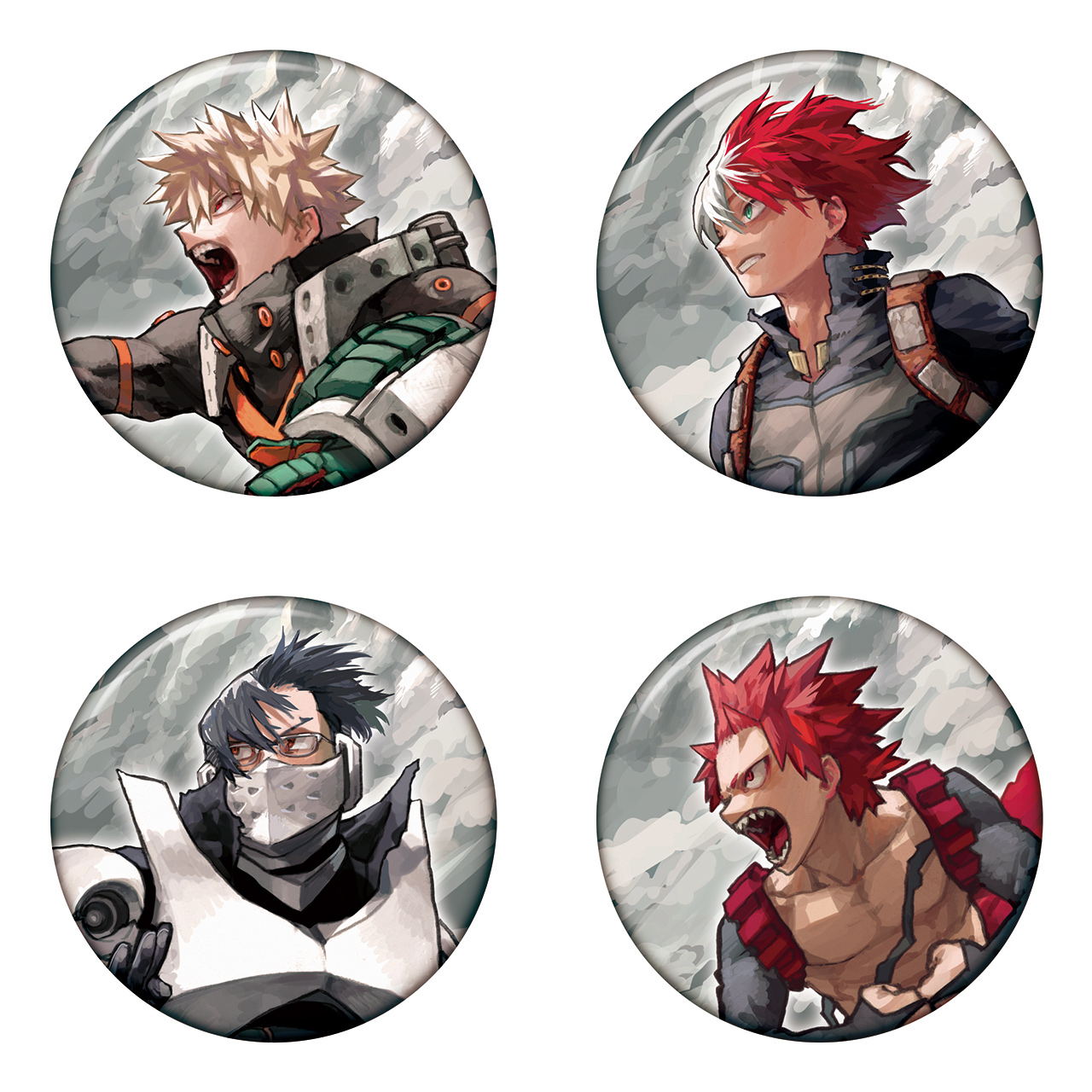 コレクション缶バッジ　KEY VISUAL HEROES VS VILLAINS SUPREME　全種セット（全16種入り） 