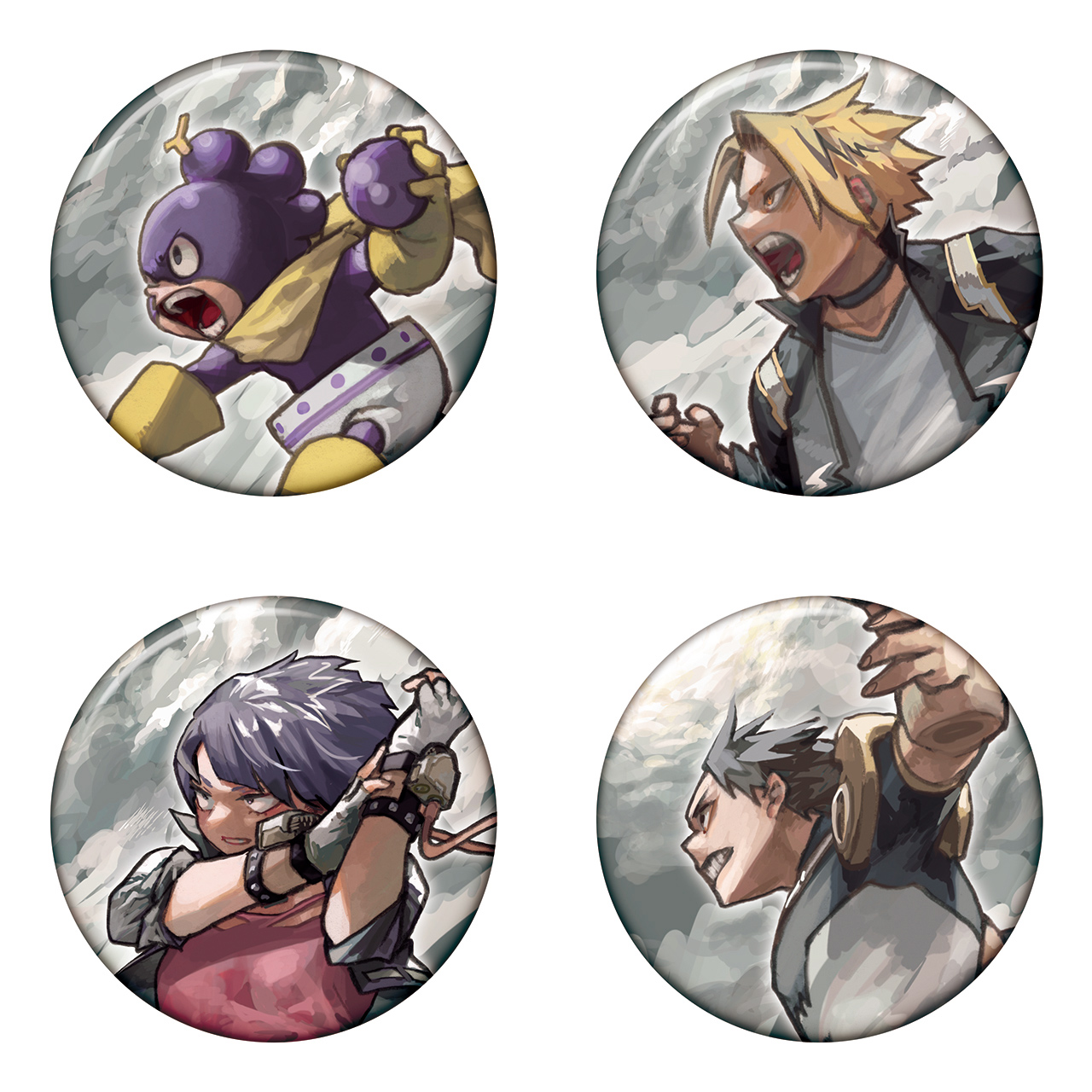 コレクション缶バッジ　KEY VISUAL HEROES VS VILLAINS SUPREME　全種セット（全16種入り） 