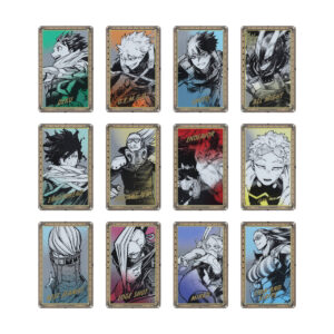 箔押しクリアカードコレクション　全種セット（全48枚入り）