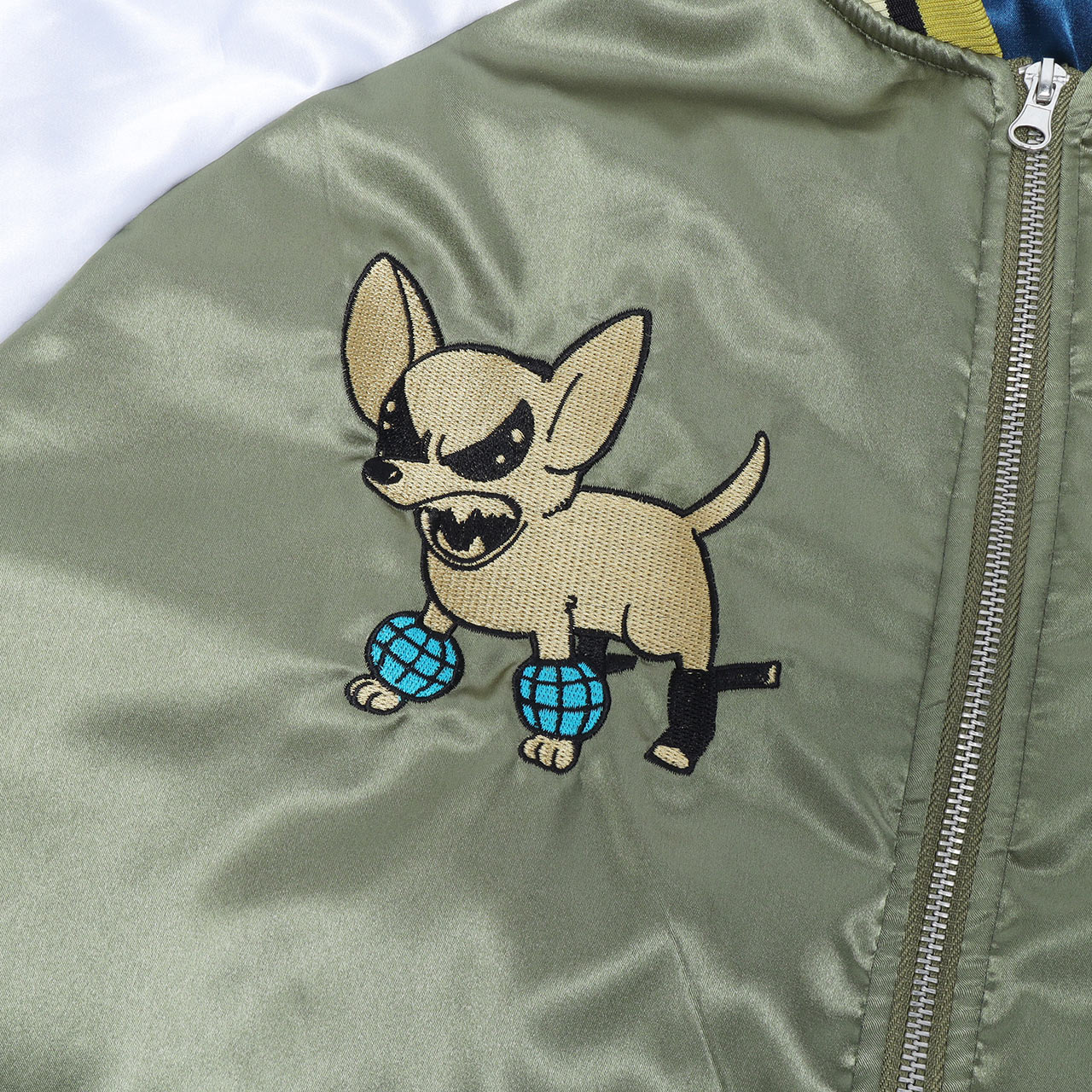 スカジャン GREAT EXPLOSION MURDER GOD DYNAMIGHT Lサイズ