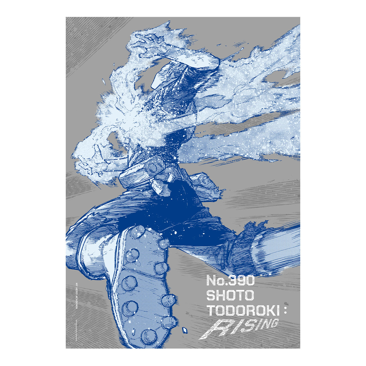 A2アートポスター2枚セット　【轟焦凍：オリジン＆ライジング】 